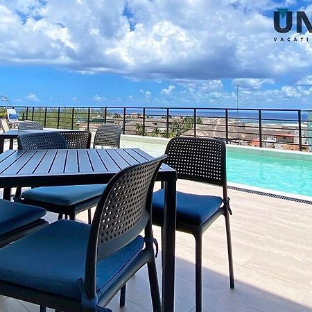 1 Block To The Beach 2Br 6Pax Rooftop Pool King Bed Playa del Carmen Exterior foto