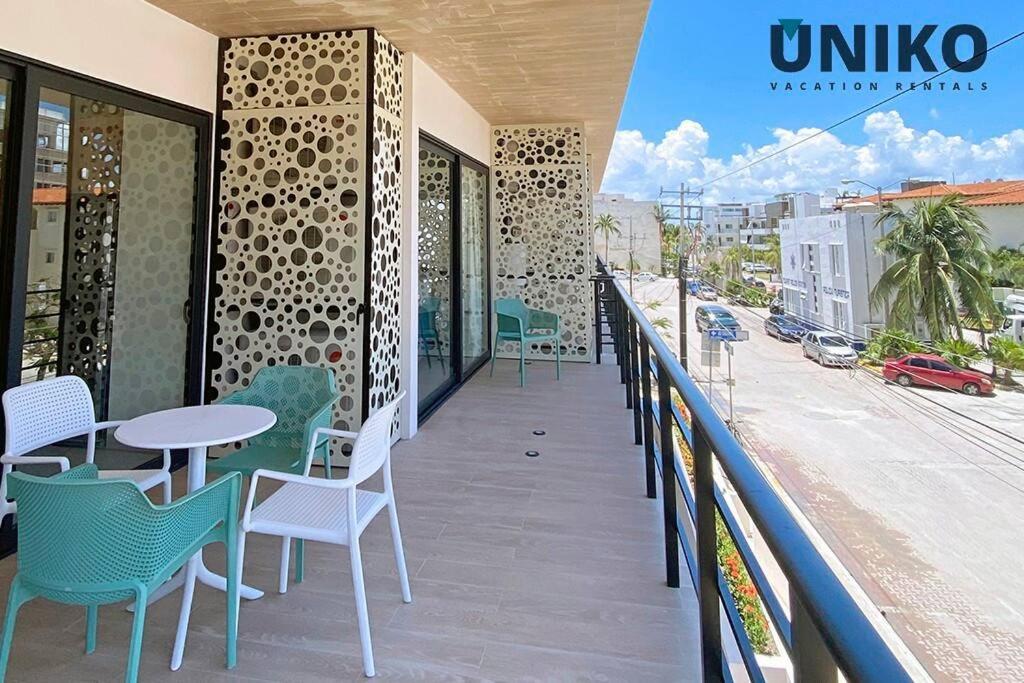 1 Block To The Beach 2Br 6Pax Rooftop Pool King Bed Playa del Carmen Exterior foto